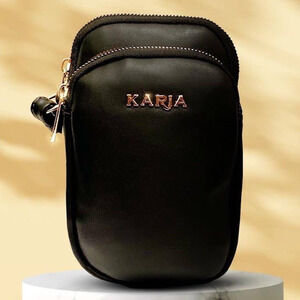 KARIA Women Cellphone Crossbody Bag Black Brand New and High Quality Great Gift